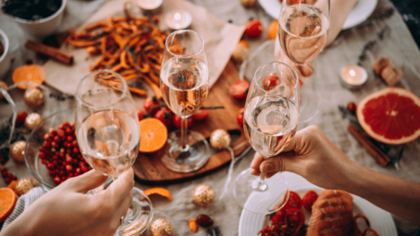 Champagne Holiday Feast