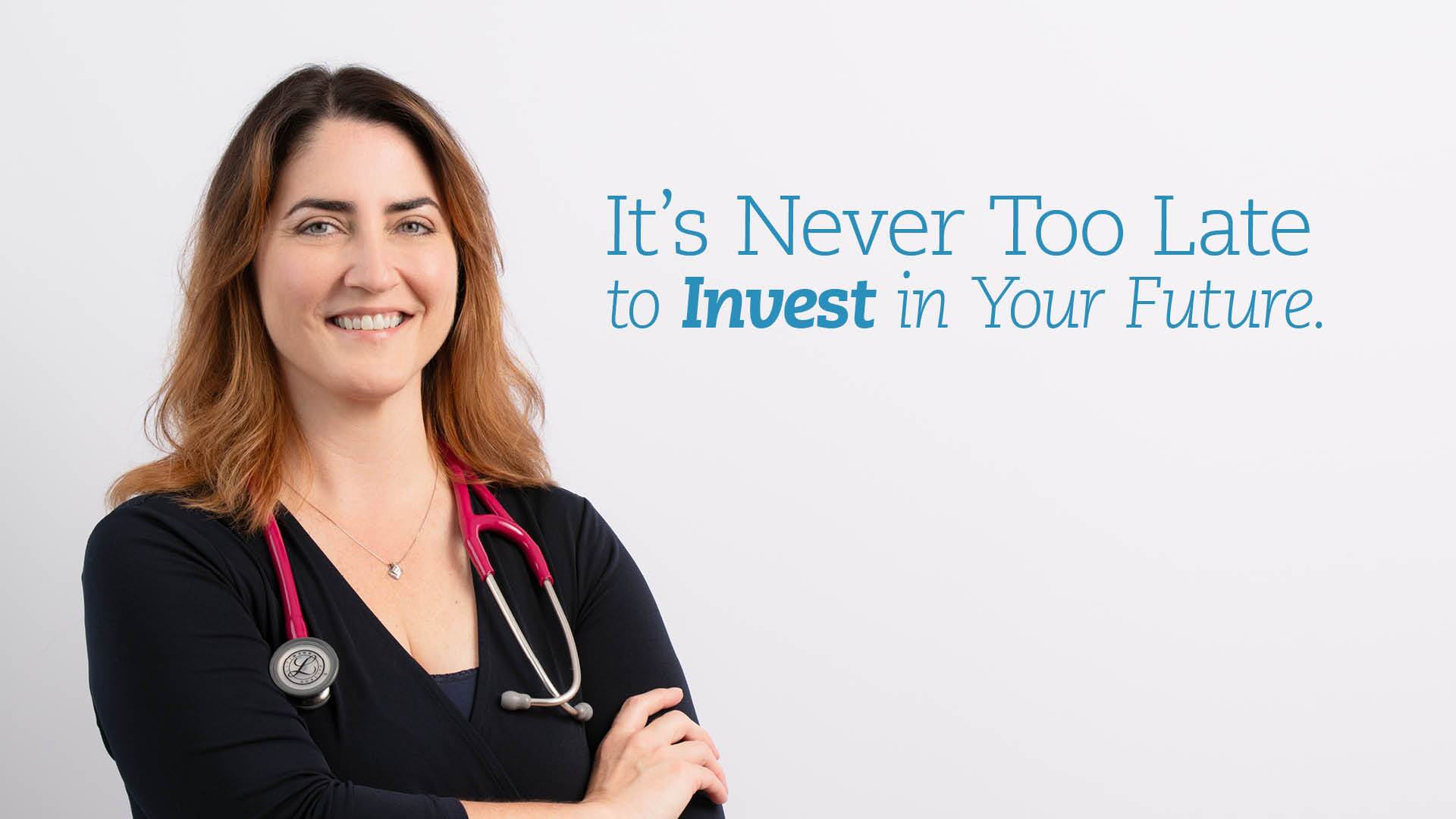 Female Healthcare provider smiling