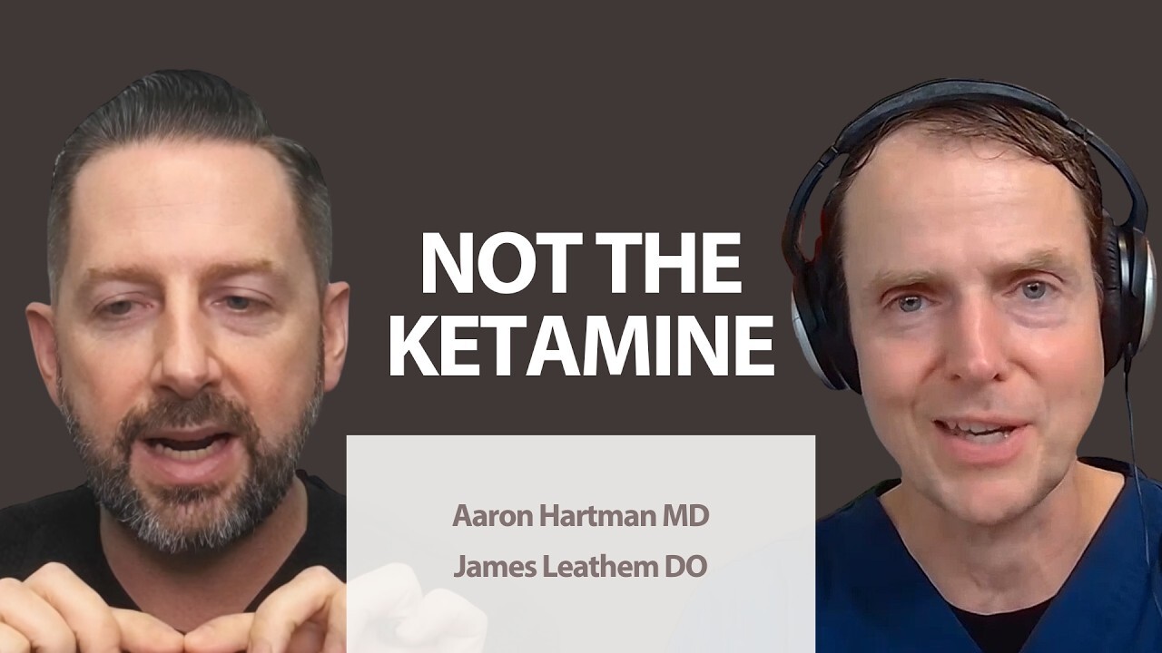 Ketamine treatment for depression, PTSD, and chronic pain is built on one well understood molecule, and yet results vary widely from clinic to clinic. Dr. James Leathem, a board-certified anesthesiologist who has overseen more than 15,000 ketamine infusions, makes the case that the drug itself is almost never the variable. This conversation is for anyone who has tried ketamine, been told it did not work, and quietly concluded the problem was them.
---
📖 UnCURABLE: From Hopeless Diagnosis to Defying All Odds

For everyone medicine has let down &rarr; https://UnCurableBook.com
---
Dr. Leathem walks through how ketamine works in the brain, why the 24 to 72 hour window after an infusion may matter more than the infusion itself, and how decisions like route of administration, pre-infusion medication, and dose ceilings can quietly determine whether a patient responds. He also explains where he believes ketamine is genuinely strong, where its reputation runs ahead of what it does well, and why he pairs it with stellate ganglion blocks for patients whose nervous systems will not settle. If you are working through depression, PTSD, chronic pain, or a nervous system that has stayed stuck after years of treatment, this conversation gives you the questions to ask before you start.
---
CHAPTERS

00:00 &mdash; The question: relief in hours, not weeks
02:23 &mdash; A drowning, a ruptured appendix, and a decision at 21
10:13 &mdash; Why route and pre-infusion drugs change the outcome
15:30 &mdash; The 24 to 72 hour window that does the real work
17:24 &mdash; Putting out the fire versus rebuilding the house
19:11 &mdash; How safe is ketamine, actually
23:32 &mdash; Precision dosing and the arbitrary ceiling
25:00 &mdash; NMDA, glutamate, BDNF, and the limits of the monoamine model
35:21 &mdash; The fastest anti-suicidal agent in medicine
37:48 &mdash; Stalled progress, and the hardware reset
40:48 &mdash; Traumatic brain injury, and what may work better
48:51 &mdash; You are the medicine
---
ABOUT AARON HARTMAN, MD

Aaron Hartman, MD is a triple-board-certified physician, bestselling author of UnCURABLE: From Hopeless Diagnosis to Defying All Odds, and founder of Richmond Integrative & Functional Medicine. Dr. Hartman is known as the champion of the medically abandoned&mdash;helping people once labeled &ldquo;uncurable&rdquo; find REAL health and hope through the body&rsquo;s natural abilities to heal and repair.

https://AaronHartmanMD.com
---
FURTHER RESOURCES

All of the following were named by Dr. Leathem in the episode.

* Advanced Wellness and Pain Institute, Gilbert and Scottsdale, Arizona: advancedwellnessandpain.com
* Being True to You, the integration coaching partner referenced in the episode
* American Society of Ketamine Physicians (ASKP3)
* How to Change Your Mind, Michael Pollan, book and four-part Netflix docuseries
* Fantastic Fungi, documentary
* Dr. Leathem on Instagram: psychedelic_Drs