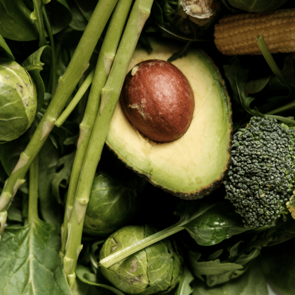 Leafy Green Vegetable and Fruit that are rich in fiber