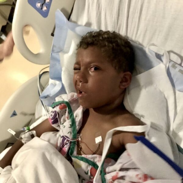 Richmond Integrative and Functional Medicine | Child recovering from facial nerve injury, symbolizing resilience, gratitude, and healing.
