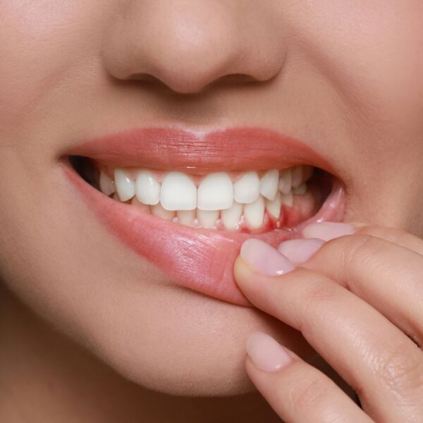 Pretty face, but hiding gum disease