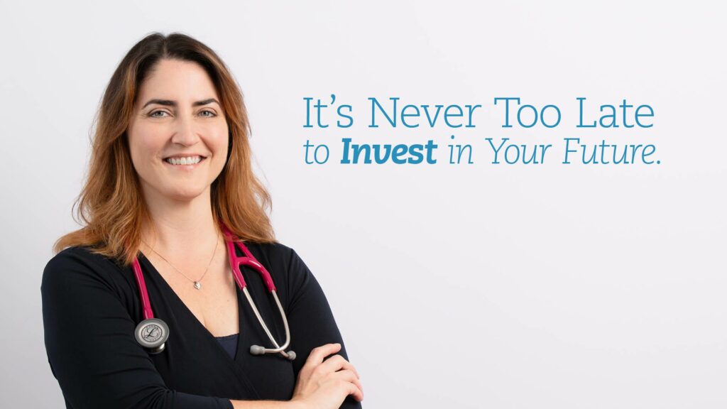 Female Healthcare provider smiling