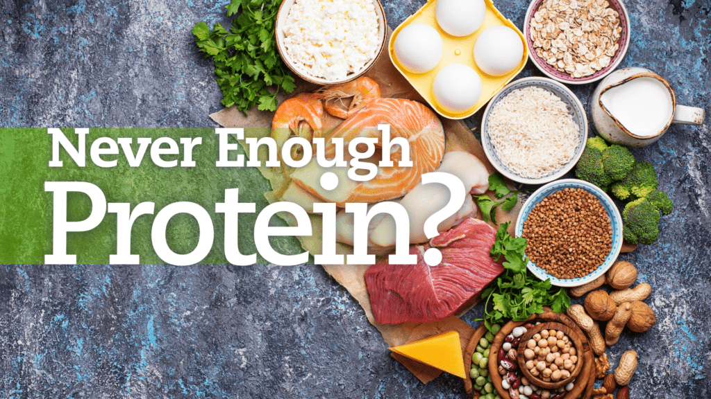 Different sources of protein