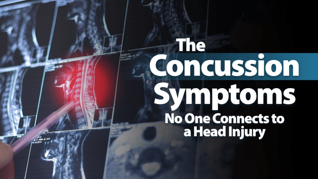 The Concussion Symptoms No One Connects to a Head Injury