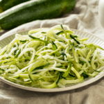 sliced zucchini