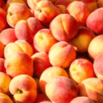 pile of peaches