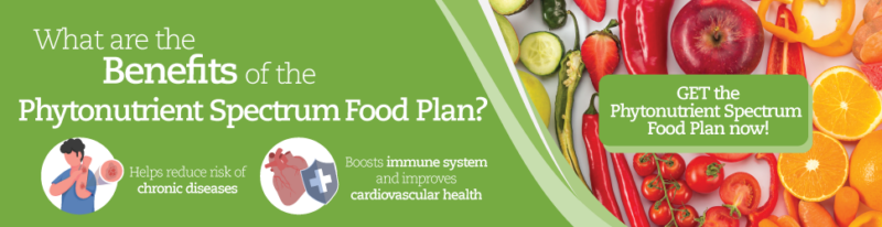 What are the benefits of the Phytonutrient Spectrum Food Plan? Click to get the food plan for free!