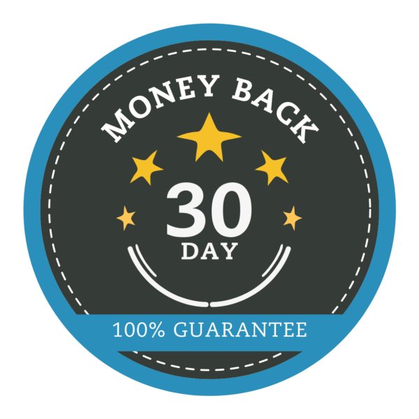 Seal of 30 Day Money Back Gaurantee