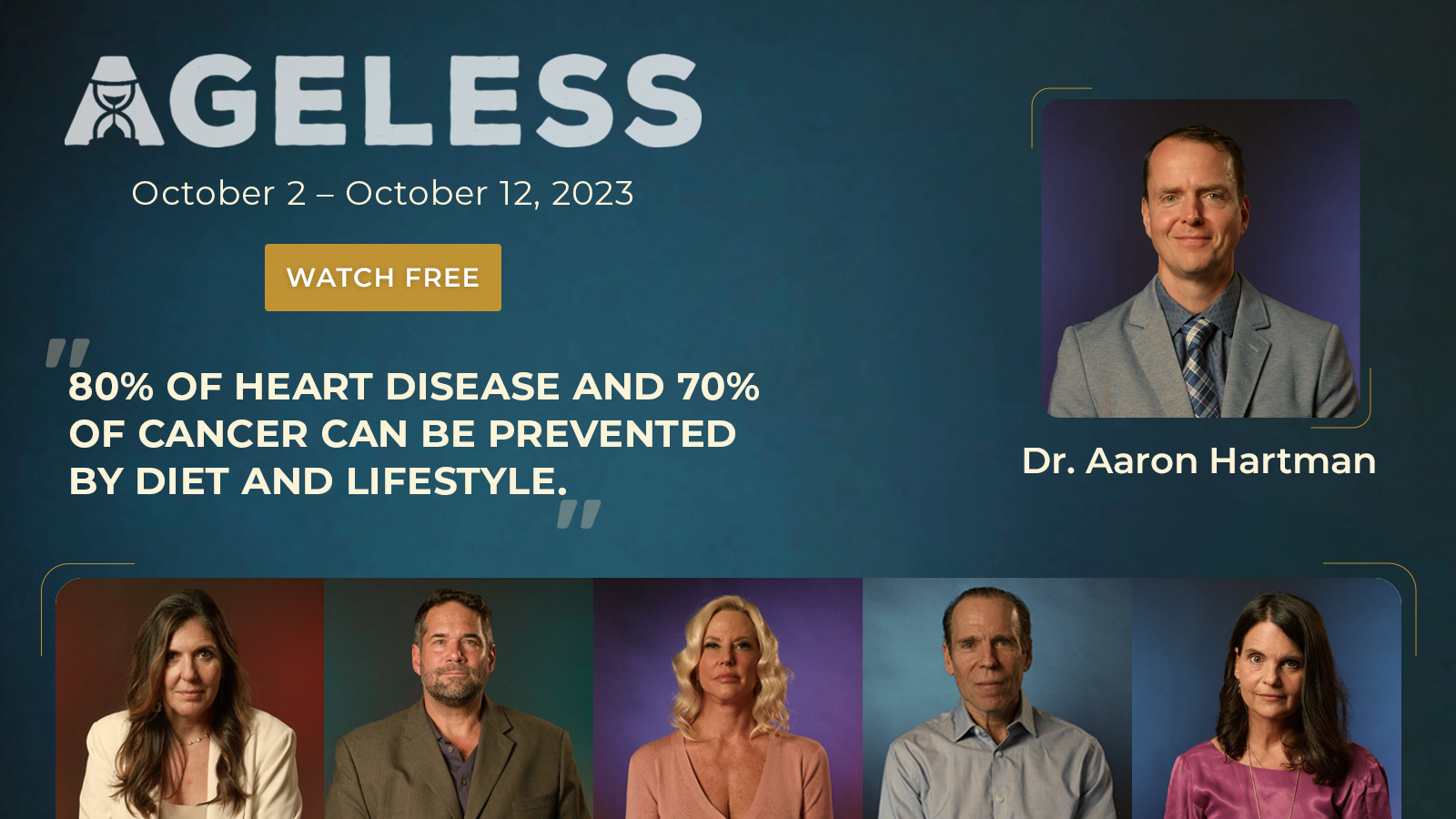 Ageless Promotion Graphic