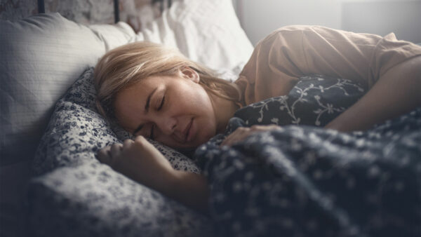 Woman Sleeping Peacefully