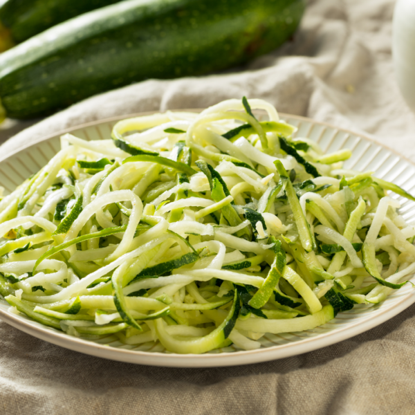 sliced zucchini