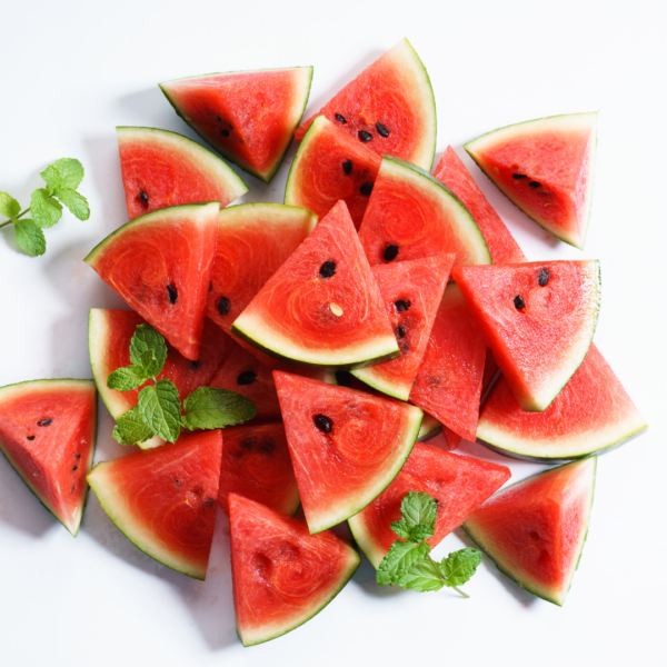 pile of watermelon slices