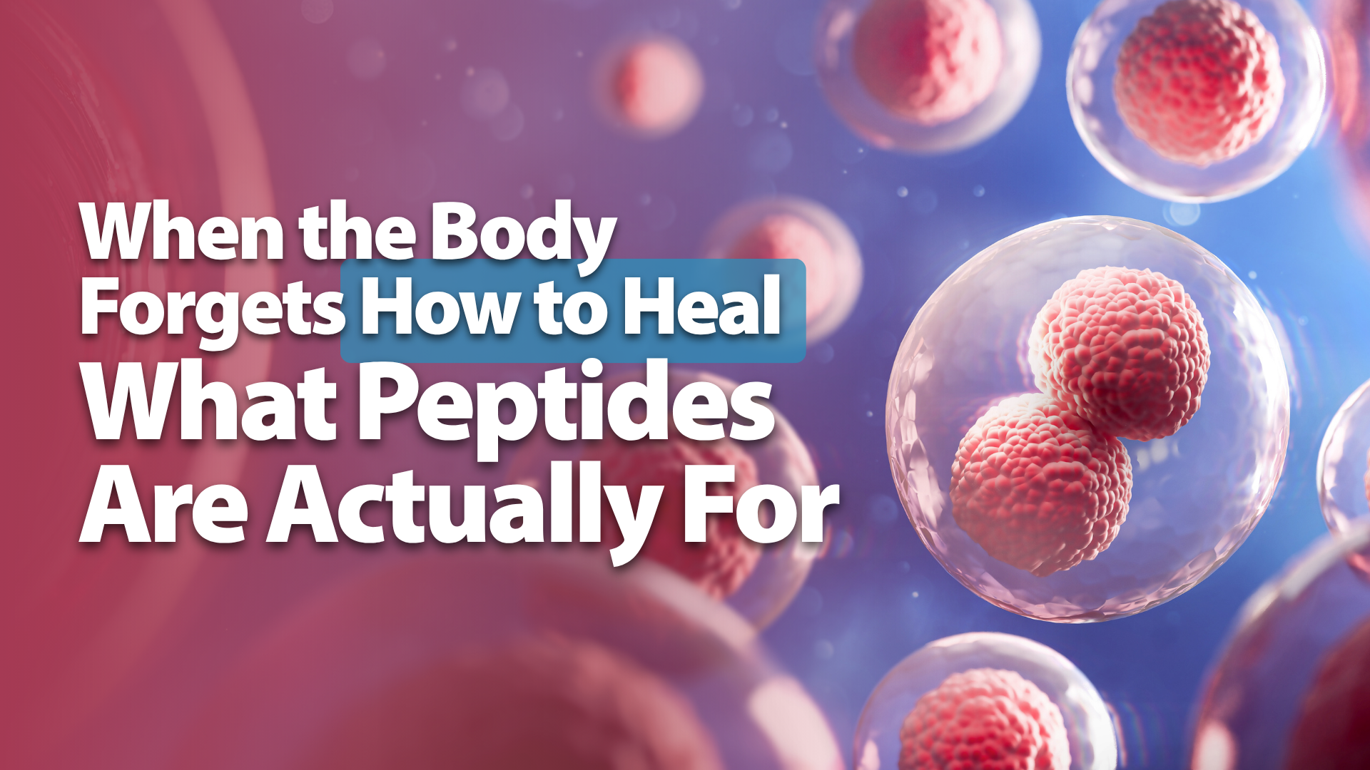 ipamorelin peptide therapy in richmond va CJC-1295 / Injections When the Body Forgets How